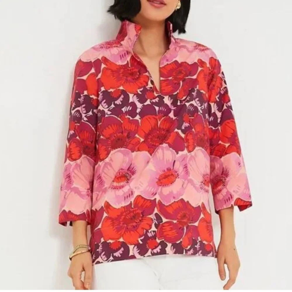 NWT! Tuckernuck Margot Top in poppy stripe - Picture 1 of 3